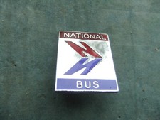 National Express Badge Bus Coach Large Transport Travel 1980s obsolete