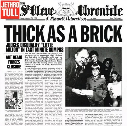 Jethro tull thick - jethro, as