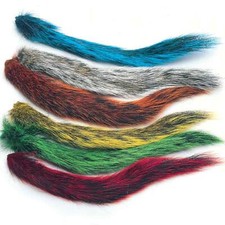 Grey Squirrel Tail Dyed - Fly