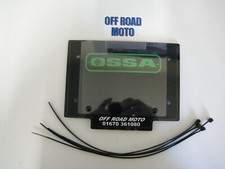 Trials bike number board - bike, ossa