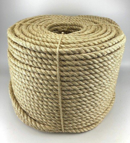 Natural sisal decking rope - sisal, 6mm