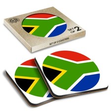 2 x Boxed Square Coasters -