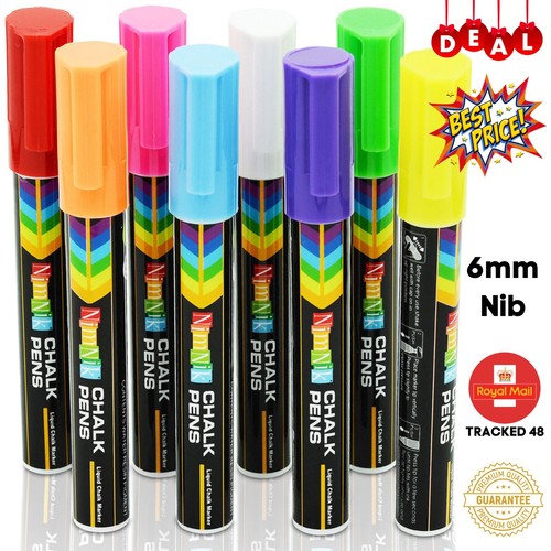 Liquid chalk pens - 8,