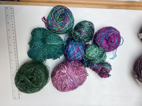 Hand dyed - hand, yarn