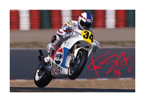 Kevin schwantz signed - a4,