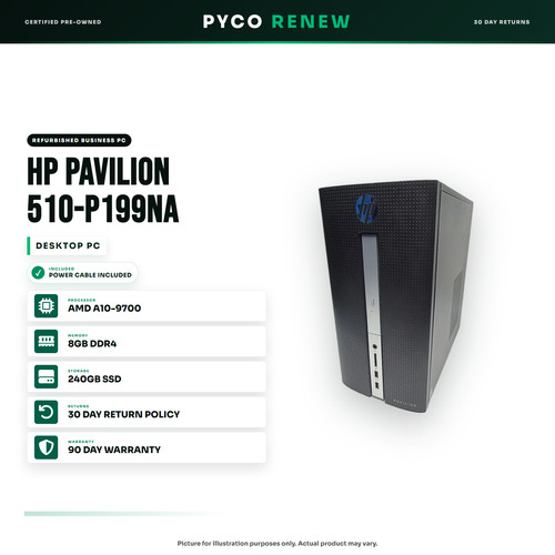 Pavilion 510 p199na - 510-p199na, pc