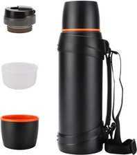 STAINLESS STEEL COFFEE TEA POT INSULATED VACUUM JUG FLASK Thermos FLASK 2.5L