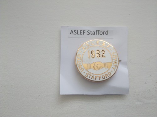 Aslef train drivers staford - train,
