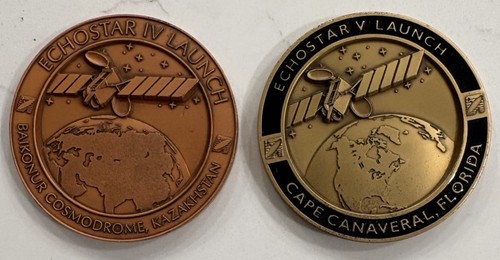 Echostar launch medallion - echostar,