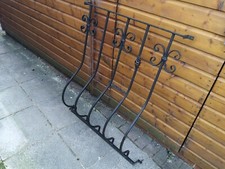 Security wrought iron Window grill decorative 104 x 84cm