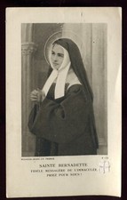 ANTIQUE  HOLY CARD  OF ST