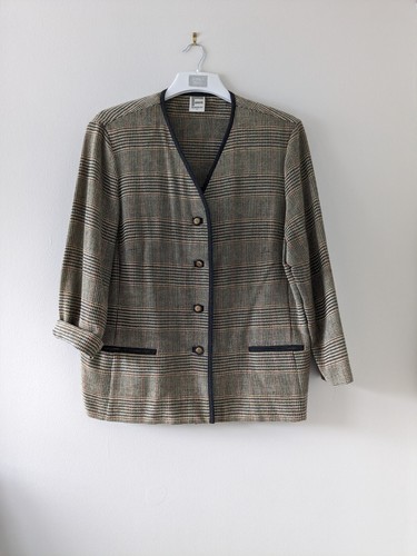 Vintage wool blazer jacket - wool, by