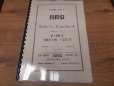 VINCENT HRD RAPIDE SERIES B