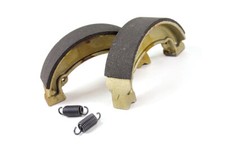 PAIR REAR BRAKE JAWS YAMAHA XT 350 YZ 125 250 490 YEARS 80 DRUM