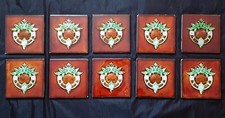 Set of 10 Antique Fireplace