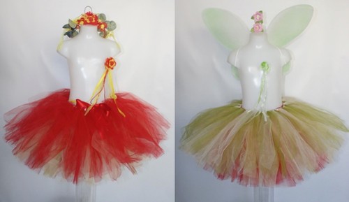 Reversible tutu red - reversible,