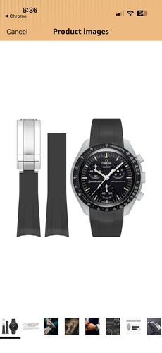 Oysterflex strap for omega - oysterflex,