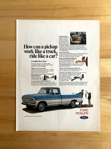 1971 print ford ranger - ranger, xlt