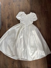 Girls Costume Fancy Dress Wedding Dress 