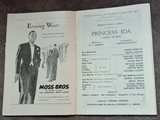 1954 D`Oyly Carte programme