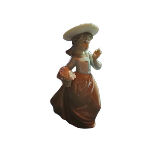Lladro nao girl with - lladro,