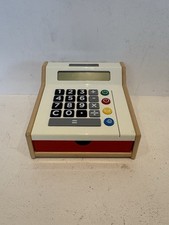 IKEA Duktig Wooden Kids Toy Shop Cash Register Solar Calculator Till