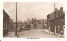 Newhey near Milnrow & Rochdale. Tram Terminus # N.H. 11 in Whitworth's Series.
