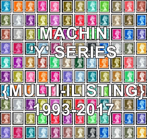 1993 2017 machin definitives - definitives, y