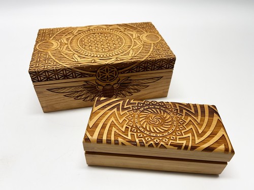 Lovley wooden keepsake box - lovley, x