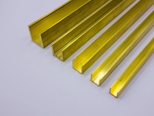 U-profiles made of brass