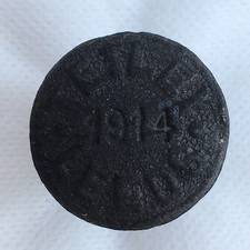 Tetley Leeds old 1914 WWI war vintage soda ginger beer bottle screw stopper