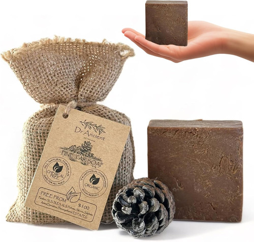 Pine tar black - pine, soap