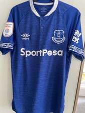 EVERTON FC - MATCH WORN SHIRT