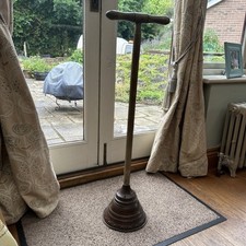 Washing Dolly Prewar Copper Head Large Wooden Handle 880mm High