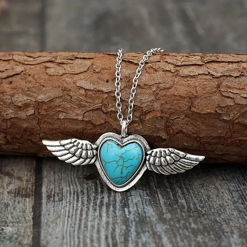 Gothic heart pendant - pendant, necklace