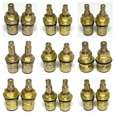 Replacement Ceramic Disc Tap Valve Insert Quarter Turn 1/2" 20T 24T 28T