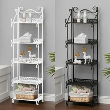 5/3 Tier Metal Ladder Shelf