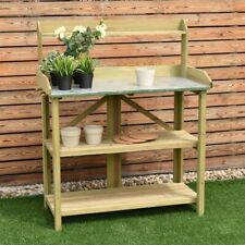3 Tier Wooden Potting Planting