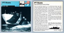 PT Boats - 1941-45 - War At Sea - WW2 Edito-Service SA 1977 Card