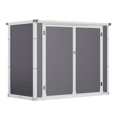 Plastic garden storage shed - plastic,
