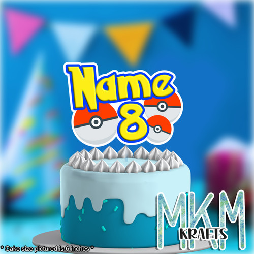 Pokemon pokeball birthday cake - pokemon,