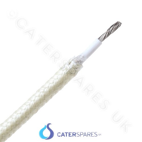 High temperature white 5mm - white, 1.5mm