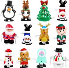12 Pack Christmas Crackers Christmas Wind Up Toys Assortments Christmas Stocking