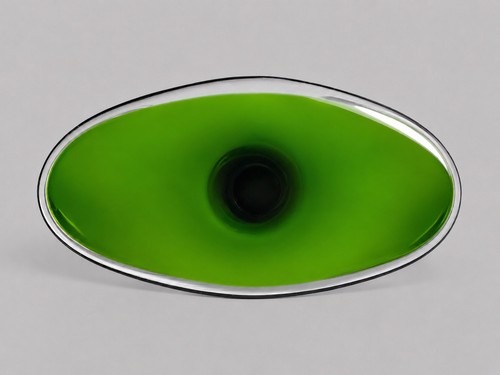 Vintage green art glass - vintage,