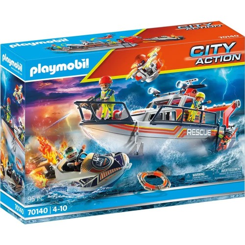 Playmobil fire engine set - engine,