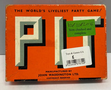 Vintage Pit The World's Liveliest Party Game Bull and Bear Edition