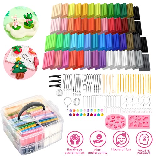 Polymer clay kit - clay, shaping