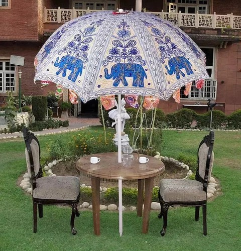 Garden parasol handmade - garden,