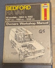 Haynes workshop manual Bedford