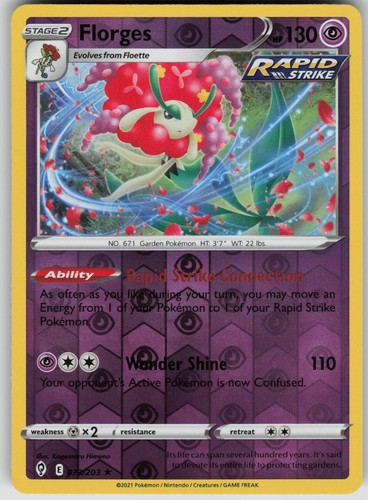 Florges 073 203 rare - florges, evolving